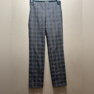 Elle Plaid Skinny Ankle Pants Size XS